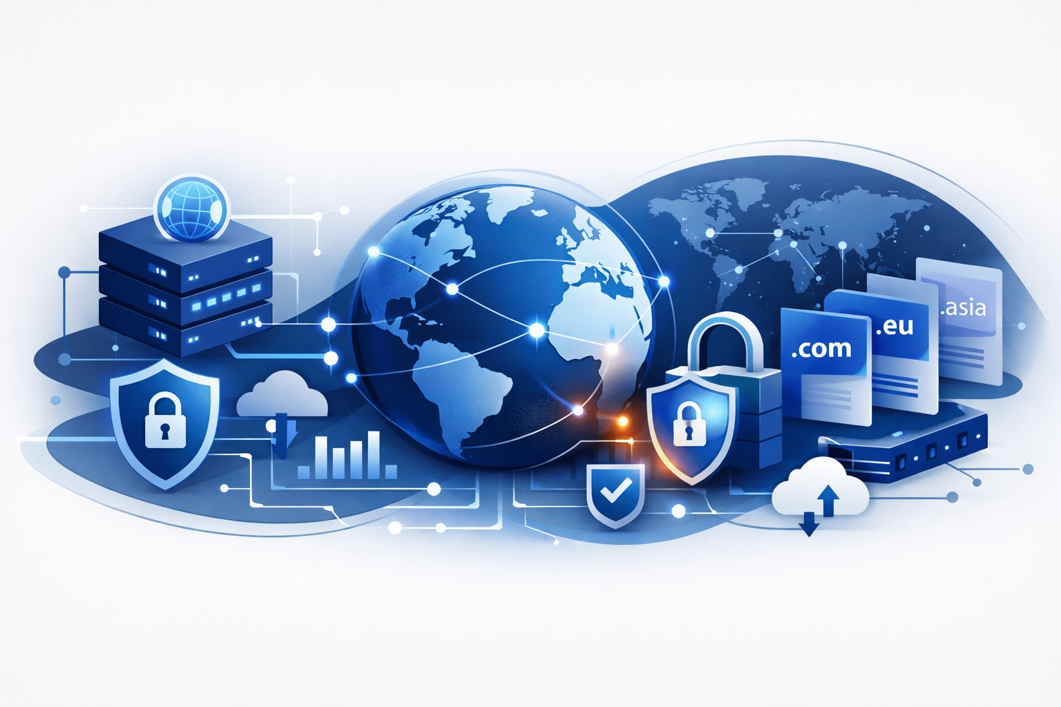 DNS y TLS para sitios globales: rendimiento, seguridad y gobernanza en carteras de dominios mult-TLD