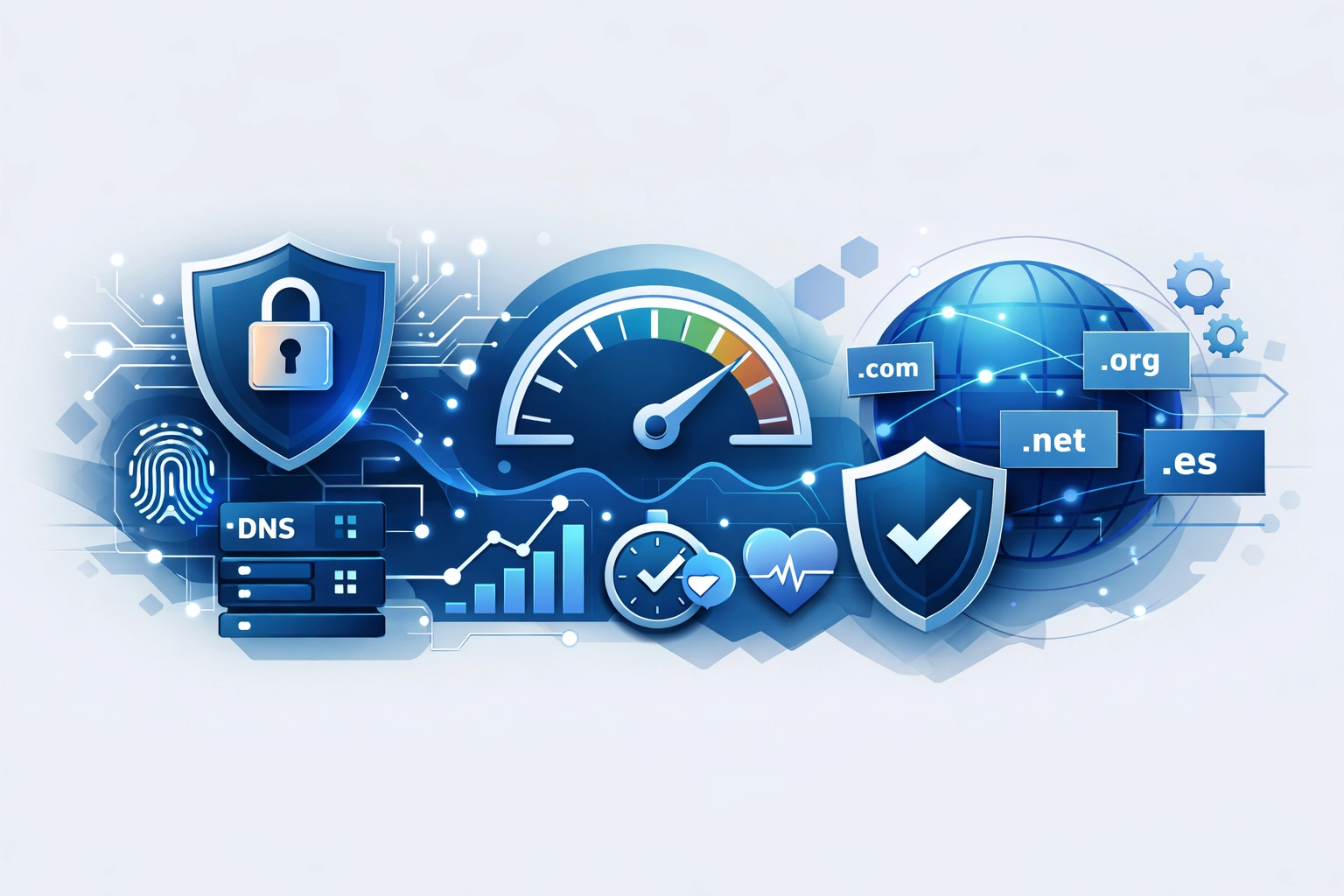DoH/DoT y Core Web Vitals: equilibrio entre privacidad, seguridad y rendimiento en carteras mult-TLD