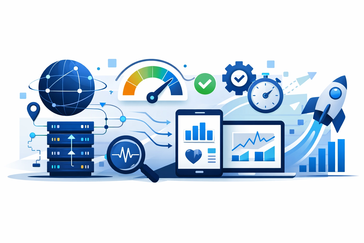 La propagación de DNS y Core Web Vitals: diagnóstico y optimización para carteras de dominios
