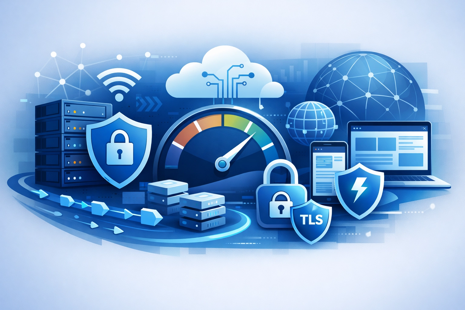 La resiliencia de CWV en carteras mult-TLD: DoH, edge caching y TLS para 2026