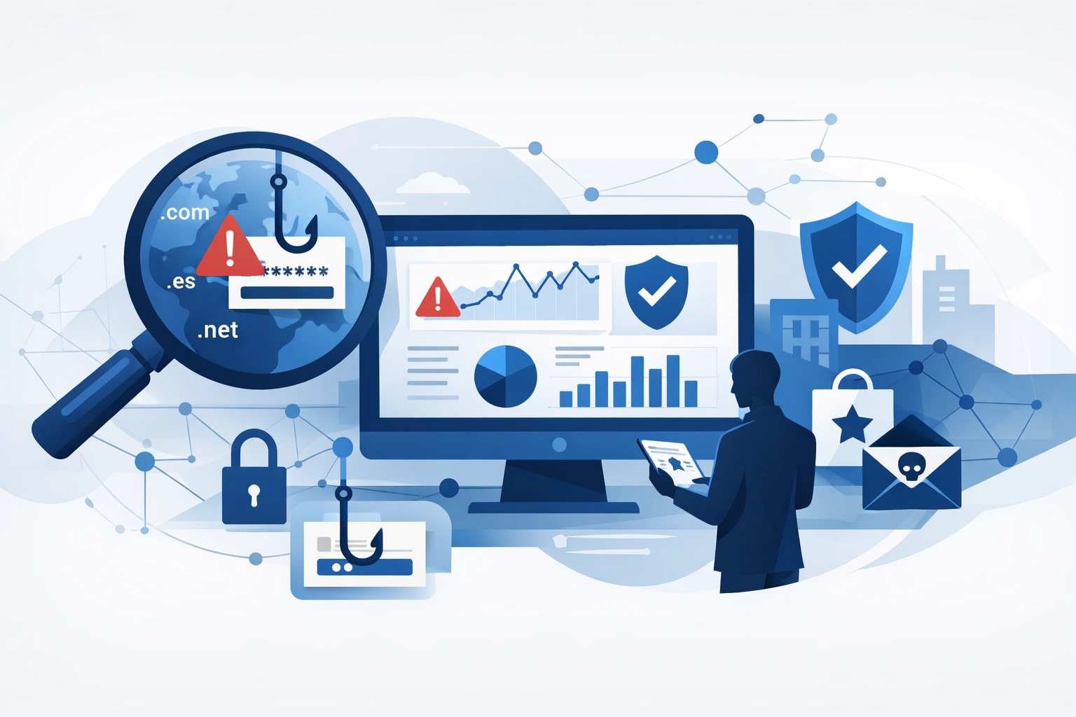 Monitoreo de señales en carteras multi-TLD: priorizar acciones para evitar phishing y abuso de marca