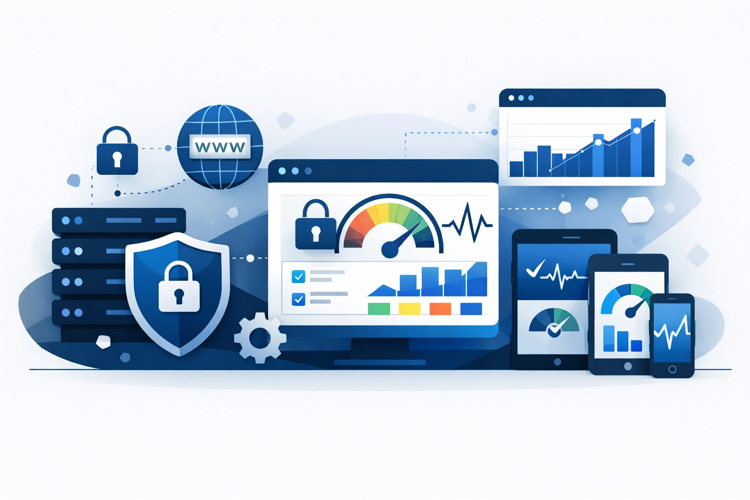 Monitoreo proactivo para carteras de dominios: gestionar DNS, TLS y Core Web Vitals a escala