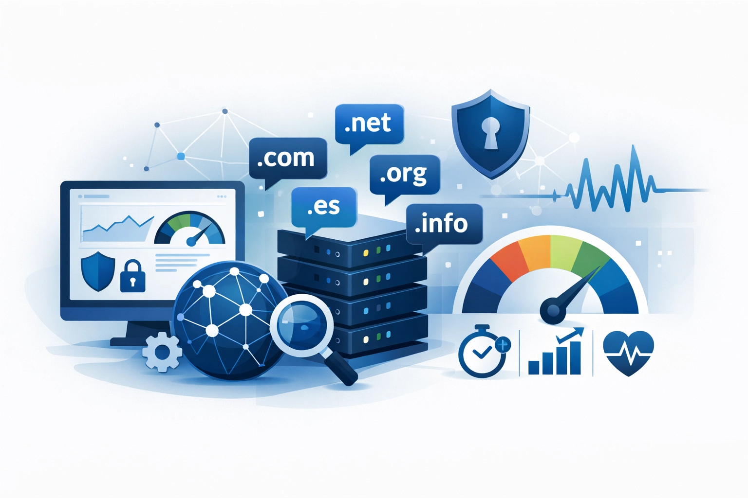 Observabilidad de carteras de dominios mult-TLD: un marco práctico para rendimiento, seguridad y CWV
