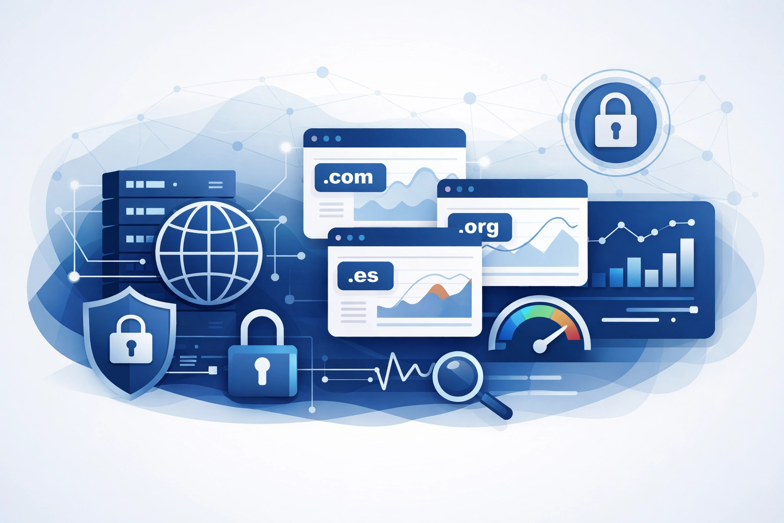 Observabilidad de DNS y TLS en carteras mult-TLD para CWV