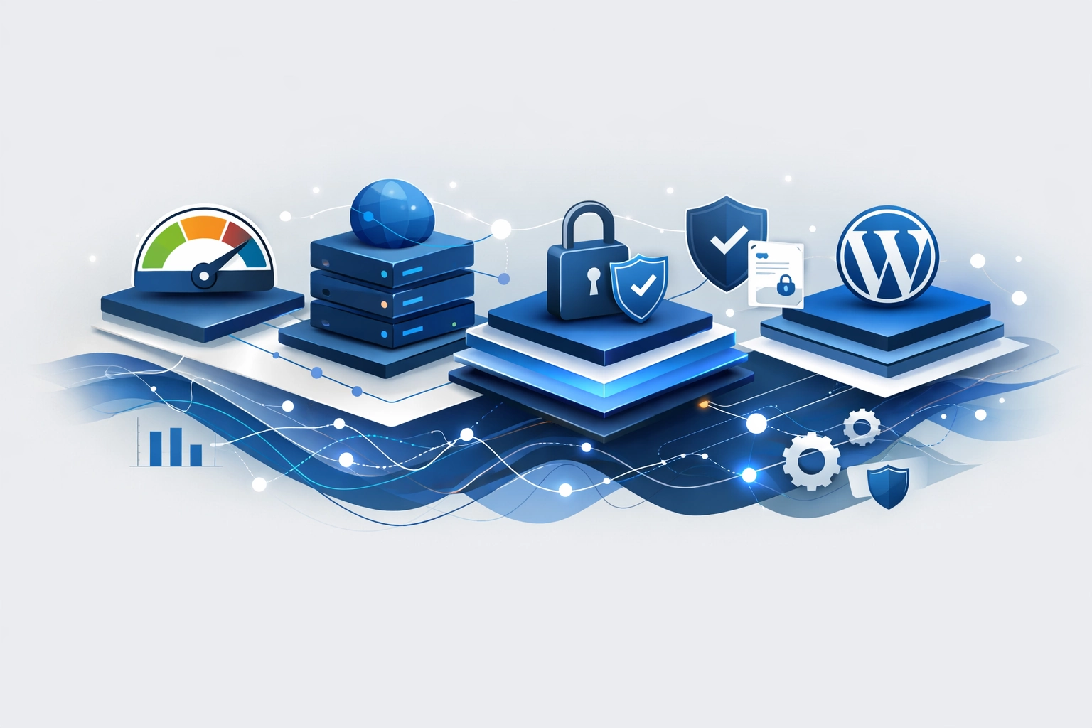 Observabilidad estratégica de carteras mult-TLD: un marco de 5 capas para CWV, DNS y TLS en WordPress