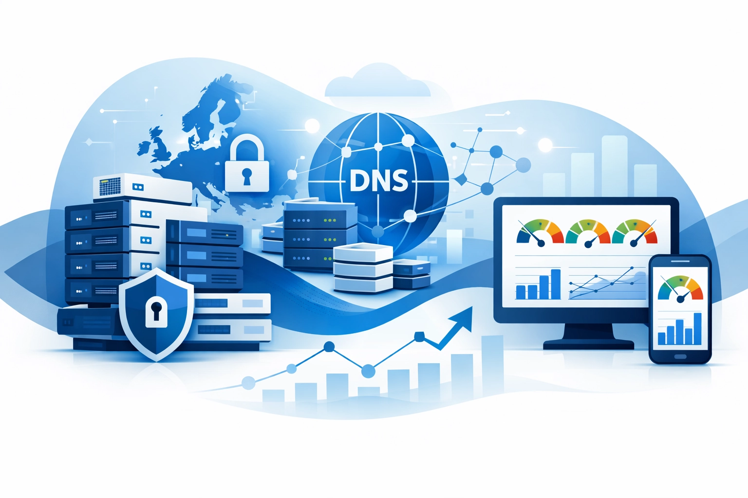 Residencia de datos y rendimiento web: guía práctica para hosting, DNS y CWV en mercados regulados